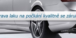 Nejvyšší čas na nápravu škod – hlavně tedy opravu laku
