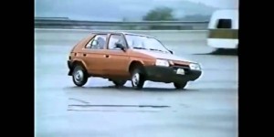 Škoda Favorit a Top Gear 1989
