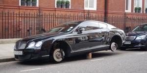 Hezky oholený Bentley