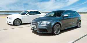 Audi RS3 vs BMW 1 Series M Coupe