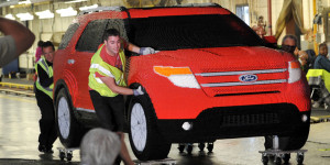 Lego Ford v životní velikosti