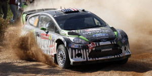 Ken Block skončil na střeše