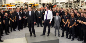 McLaren otevřel továrnu za 50 miliónů liber