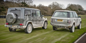 Mercedes G-Class vs Range TDV8s